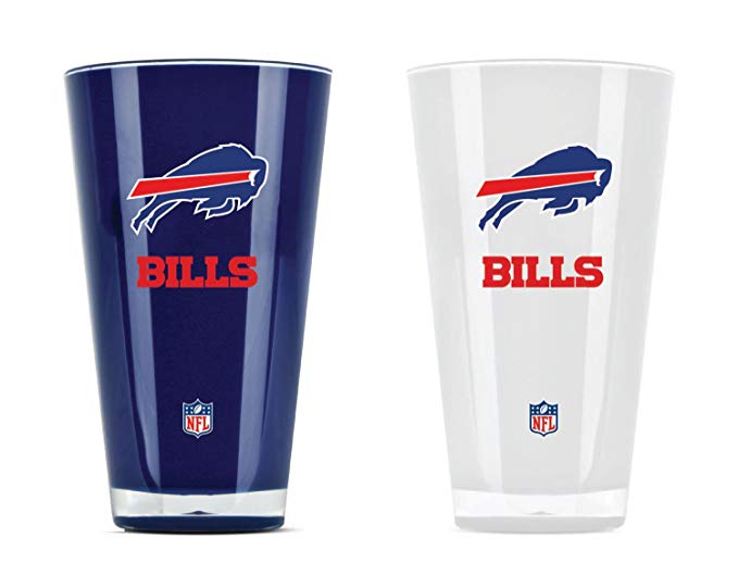 NFL Buffalo Bills 20oz Insulated Acrylic Tumbler Set of 2