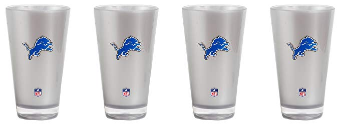 NFL Detroit Lions 20-Ounce Insulated Tumbler 4 Pack