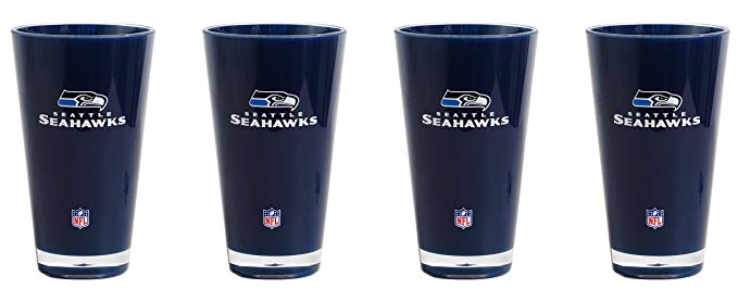 NFL Seattle Seahawks 20-Ounce Insulated Tumbler 4 Pack