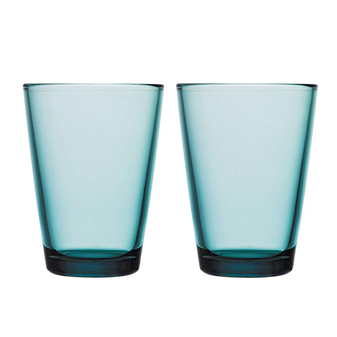 Set of 2 Iittala Kartio 40cl Tumblers, Sea Blue