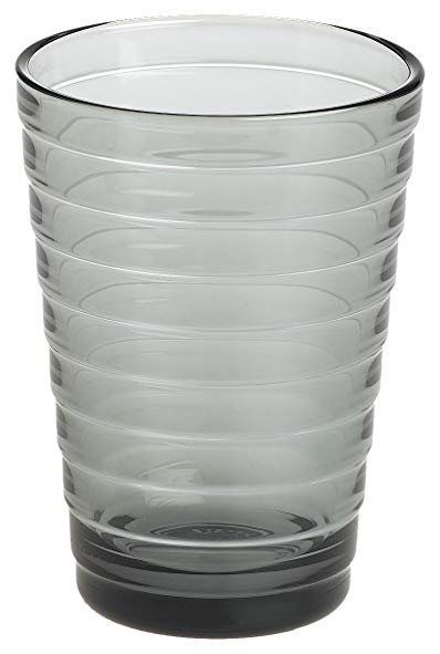 Iittala Aino Aalto 11-3/4-Ounce Grey Tumbler, Set of 2