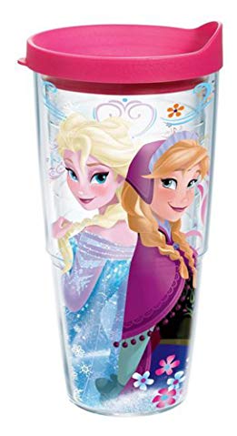 Tervis Tumbler Disney Frozen Elsa and Anna Wrap 24oz with Travel Lid