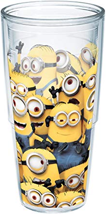 Tervis 1187005 Despicable Me-Mass Insulated Tumbler with Wrap, 24oz, Clear