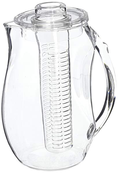 Innovia Imports II-128 Fruit Infusion Jug/Pitcher, Clear