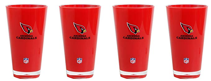 NFL Arizona Cardinals 20-Ounce Insulated Tumbler 4 Pack