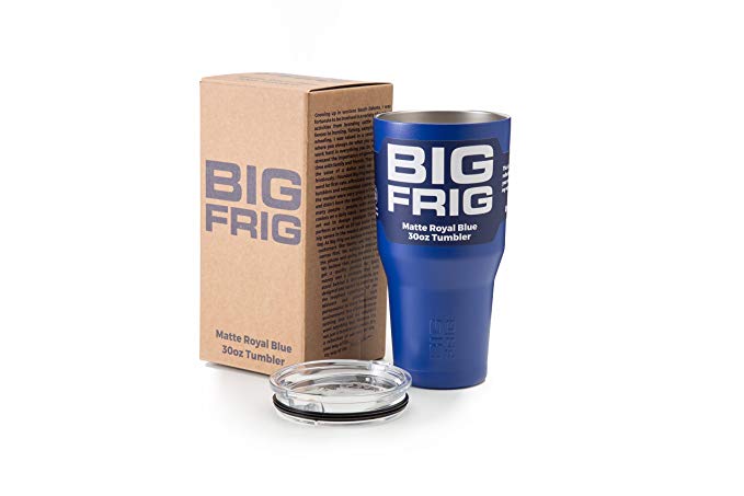 BIG FRIG 30 OZ ROYAL BLUE TUMBLER