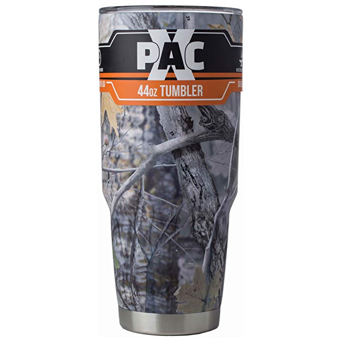 X-PAC 64oz Double Vacuum Wall Tumbler With Lid (44 oz, Camo)