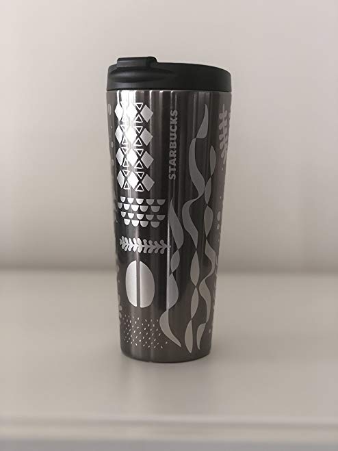 Starbucks Mermaid Siren Brown Stainless Steel Insulated Tumbler 16 Oz