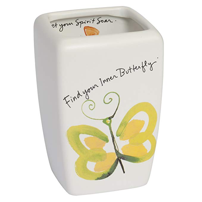 Kathy Davis Flutterby Tumbler, Ceramic