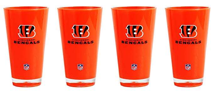 NFL Cincinnati Bengals 20-Ounce Insulated Tumbler 4 Pack