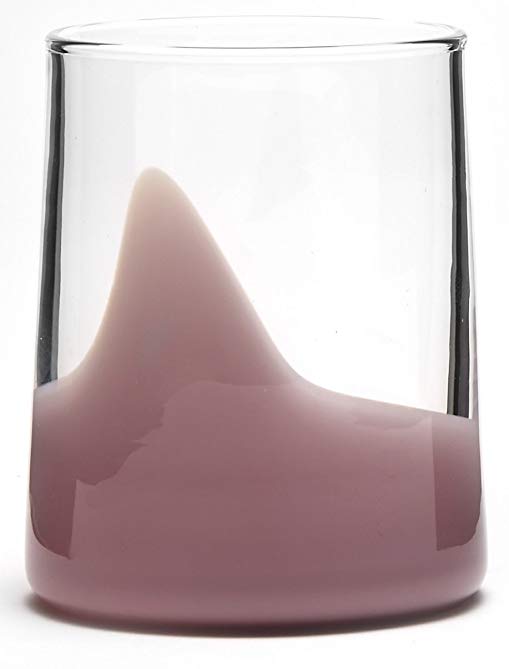 Bib&Sola Hand Blown Glass Tumbler (250mL), rose