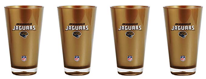 NFL Jacksonville Jaguars 20-Ounce Insulated Tumbler 4 Pack